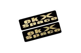乐天商城 - EEE-811-3 ekXSpace 黒金 アクリル2層 ステッカー 三菱 EKクロススペース カスタム 前期 後期 2枚1セット