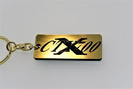 A-53-1 CTX700 逆車 アクリル製 金黒 ゴールド2重リングオリジナルキーホルダー ホンダ マフラー ハンドル 外装 ミラー カスタム パーツ 等のアクセサリー