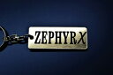 A-130-1 ZEPHYR X バージョン1 アクリル製 金黒 ゴールド2重リングオリジナルキーホルダー