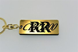 A-212-1 CBR1000RR 新型 アクリル製 金黒 ゴールド2重リングオリジナルキーホルダー ホンダ マフラー ハンドル 外装 ミラー カスタム パーツ 等のアクセサリー