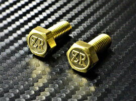 【商品詳細】 ・サイズ：M6×15mm 1.00ピッチ ・色： ゴールド ・素材： 真鍮 ・注意事項：モニターの発色具合により実際の色と異なる場合がございます。 ・市販で売られていないので他とは違ったカスタムができます ・KAWASAKI カワサキ ゼファー1100/RS ゼファー750/RS ゼファー550 ゼファー400 ゼファーχ