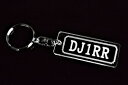 AA-199 DJ1RR アクリル製 クリア シルバー2重リングオリジナルキーホルダー ホンダ マフラー ハンドル 外装 ミラー カスタム パーツ 等のアクセサリー