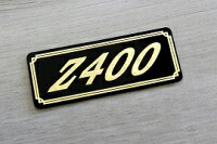 E-90-3 Z400 黒/金 オリジナルステッカー タンク テールカウル 外装 サイドカバー アンダーカウル ビキニカウル ロケットカウル フェンダー スクリーン 等に KAWASAKI カワサキ Z400