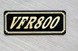 乐天商城 - E-253-3 VFR800 黒/金 オリジナルステッカー タンク テールカウル 外装 サイドカバー アンダーカウル ビキニカウル ロケットカウル フェンダー スクリーン カスタム 等に HONDA ホンダ VFR800