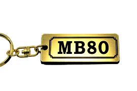乐天商城 - AA-249-1 MB80 アクリル製 金黒 ゴールド2重リング キーホルダー ホンダ マフラー ハンドル 外装 ミラー カスタム パーツ 等のアクセサリー