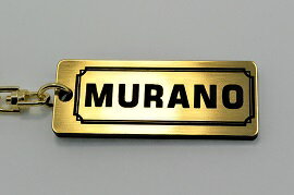 乐天商城 - A-426-1 MURANO アクリル製 金黒 2重リングオリジナルキーホルダー 日産 ムラノ Z50 Z51 前期 後期 パーツ
