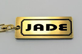 A-450-1 JADE アクリル製 金黒 2重リングオリジナルキーホルダー ホンダ ジェイド fr 前期 後期 パーツ