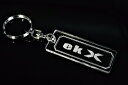 A-629 ekX アクリル製 クリア 2重リングオリジナルキーホルダー 三菱 EKクロス 前期 後期 カスタム パーツ(2)