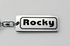 Rakuten - A-634-2 Rocky アクリル製 銀黒 2重リングオリジナルキーホルダー ダイハツ ロッキー 前期 後期 カスタム パーツ