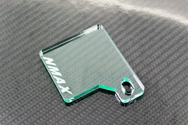 Rakuten - J-43-1 NMAX ガラス調 自賠責ステッカープレート アクリル製 5mm 自賠責プレート フェンダーレス ヤマハ NMAX125