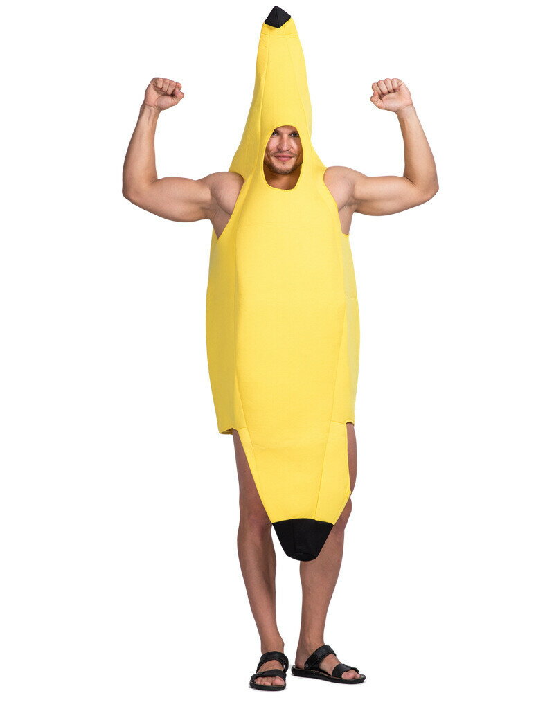Men's ハロウィン 衣装 食べ物 果物 バナナ 男性用 メンズ用 ハロウィーン 王様ハロウィン衣装 コスプレ衣装 コスチューム