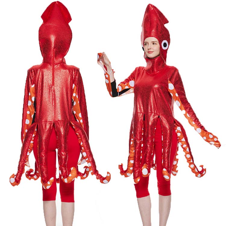 女性用 大人用 ハロウィン衣装 マダコ コスプレ コスチューム ハロウィン 衣装 ハロウィン 仮装 コスチューム 衣装 仮装 大人用 女性用 レディース ガール...