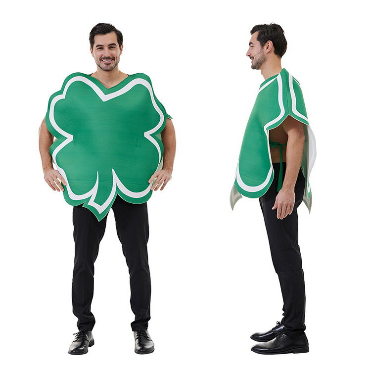 St. Patrick's Day クローバー 男女兼用 男性用 ハロウィン コスプレ ハロウィン 仮装 大人 ハロウィン衣装 コスプレ衣装 レディース ハロウ...