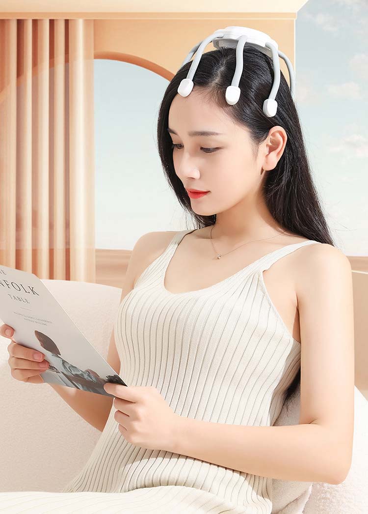 頭皮マッサージ器 電動 頭皮 ヘッドマッサージャー ヘッドマッサージ器 頭皮エステ器 高品質 頭皮ケア 柔らかい揉み 疲れ ストレス解消 睡眠 頭痛改善 男女兼用 多周波パルス振動 ヘッドマッサージ 電動 クリスマス 母の日 父の日 敬老の日 プレゼント 送料無料