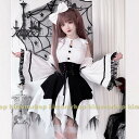 【5点セット】ワンピース ゴスロリ パンクサブカル lolita ワンピース ハロウィン衣装 メイド服 小悪魔 魔女コスチューム コスプレ衣装 セクシー 変装 仮装
