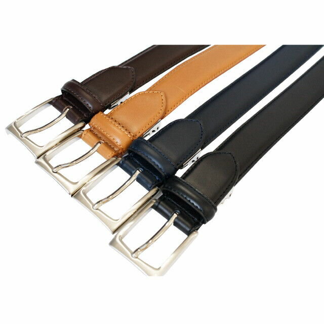 ベジタブルタンニンレザー バケッタ ビジネスベルト / 長沢ベルト工業