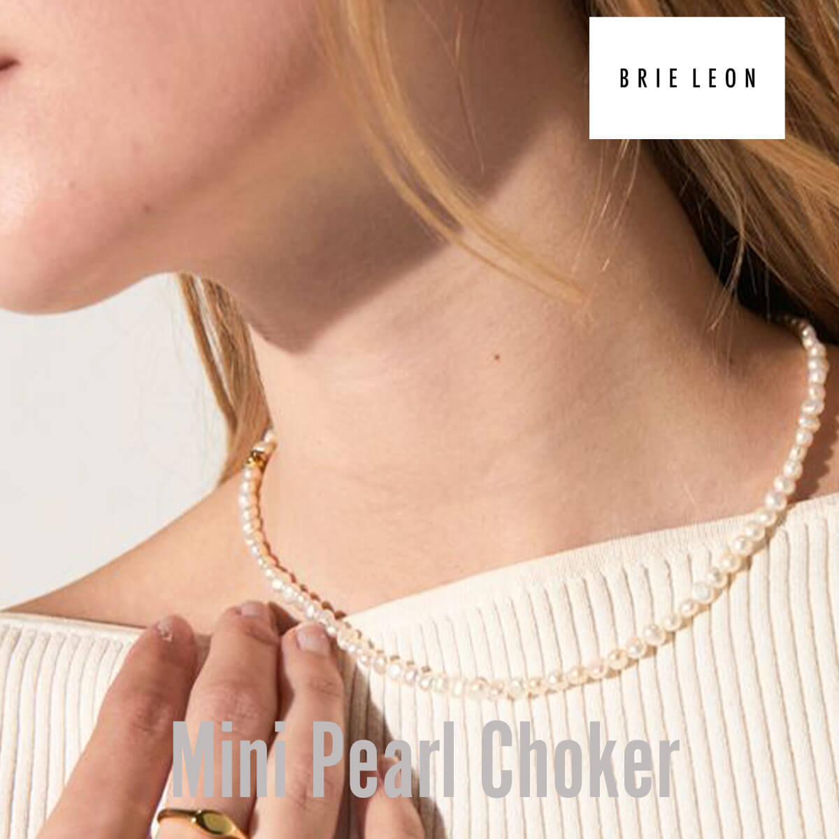 【スーパーSALE⇒30%OFF】 ネックレス チョーカー アクセサリー パール 真珠 BRIELEON レディース ゴールド シンプル お洒落 ブリーレオン ...