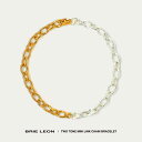 【サマーSALE⇒20%OFF】ブレスレット レディース BRIELEON ブリーレオン ゴールド シルバー ツートーンミニリンク チェーンブレスレット シンプ...