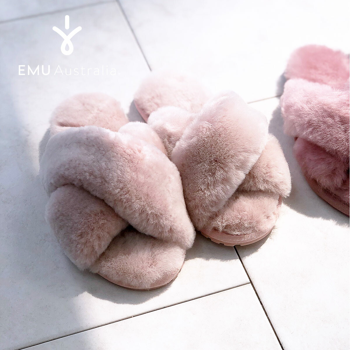 ムートン サンダル スリッパ ルームシューズ EMU エミュ エミュー レディース ムートン スリッパ シープスキン ファー W12013 Mayberry Frost アウトドアのサムネイル
