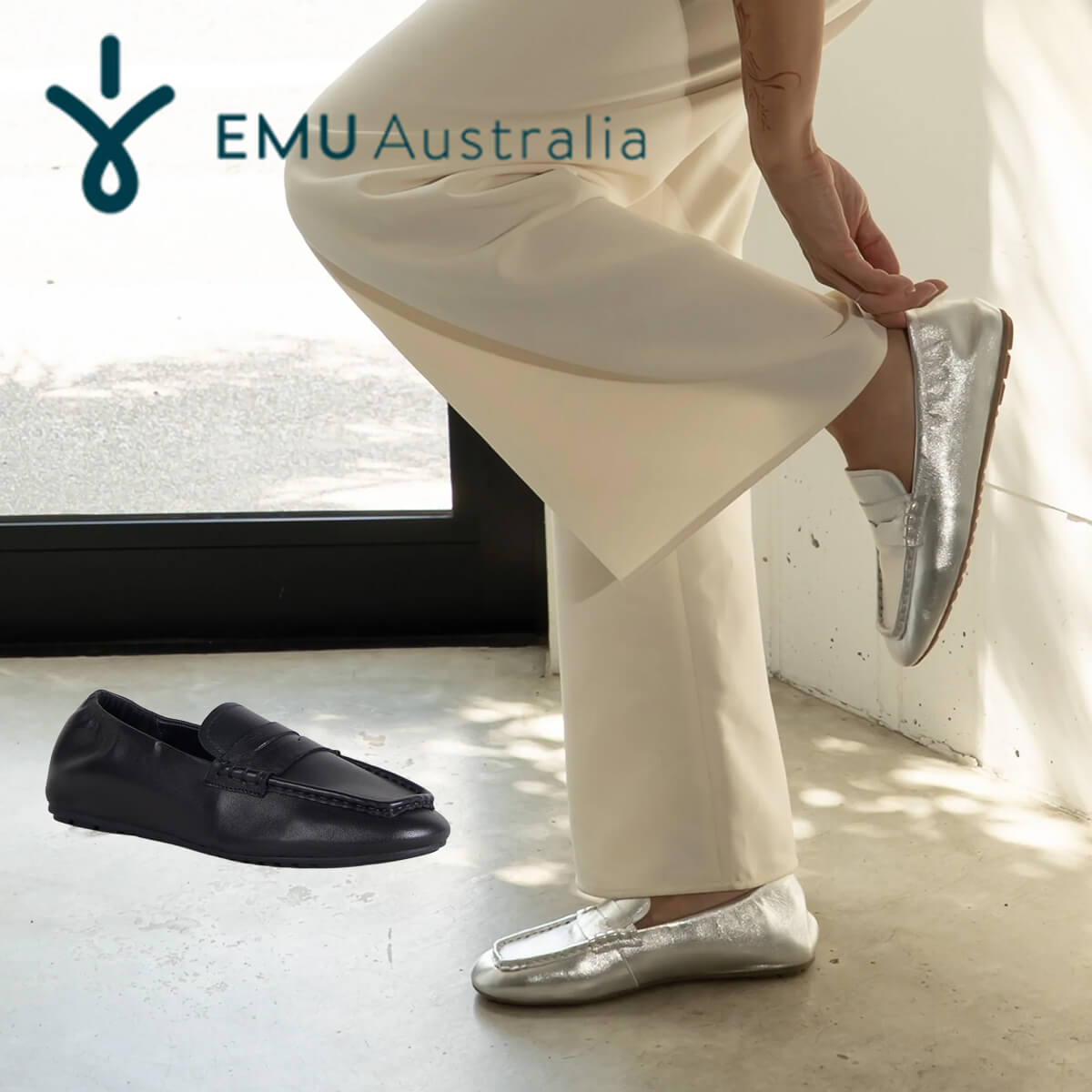 Rakuten - EMU Australia エミュー Kirra レディース ローファー W13315 レザー 軽量 履きやすい 上品 おしゃれ プレゼント ギフト 正規品 新着商品
