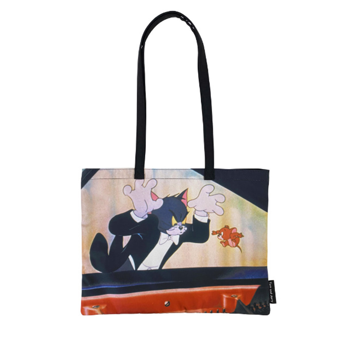 Rakuten - 【LINE登録⇒クーポン配布中】 トムとジェリー トートバッグ レディース メンズ TOMandJERRY Piano Concert トートバッグ W-TJ1601 トム ジェリー サブバッグ かわいい キャラクター A4サイズ 通勤 通学バッグ 小物 ギフト 新着商品