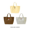 【母の日⇒ポイント5倍】トムとジェリー トートバッグ レディース キャンバス ショルダーバッグ トム タフィー ジェリー 2way かわいい キャラクター 通勤 通学バッグ 小物 新着商品 GIFT