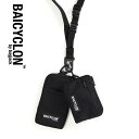 コンボショルダー ショルダーバッグ 首掛け 財布 スマホケース ユニセックス レディース メンズ BAICYCLON by bagjack バイシクロンバイバッグジャック CL-04 コーデュラナイロン 500D 撥水 タブレット 収納 通勤 旅行 新着商品(4)