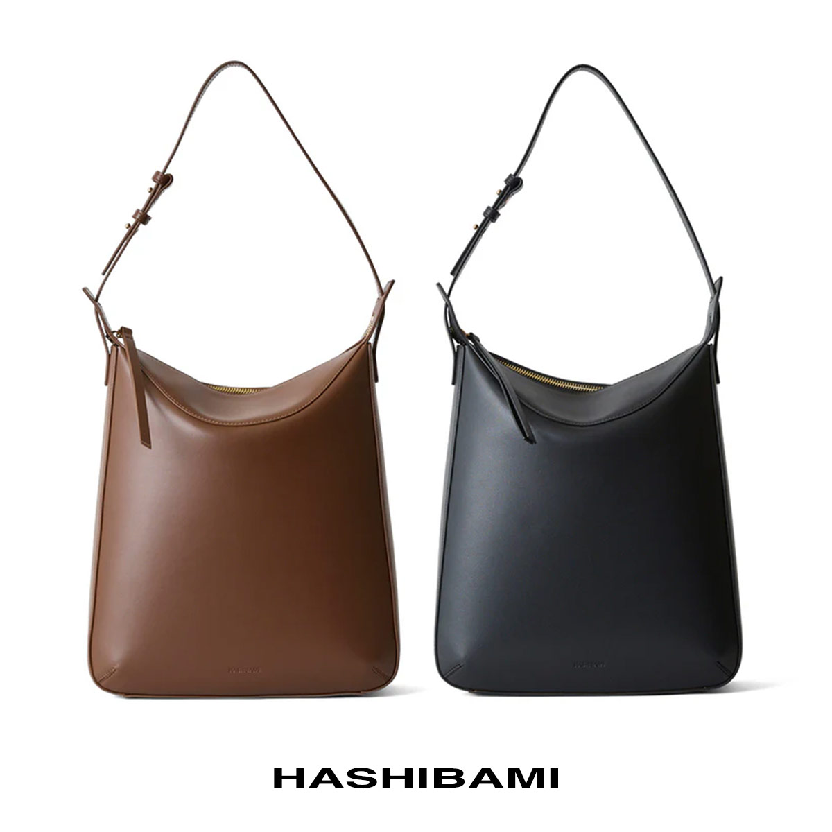 Rakuten - ハシバミ ショルダーバッグ ハンドバッグ バッグ レディース hashibami レザー 本革 斜めがけ ショルダー A4 PC タブレット ファスナー 大容量 コンパクト 大人 通勤 フォーマル Ha-2504-103 新着商品
