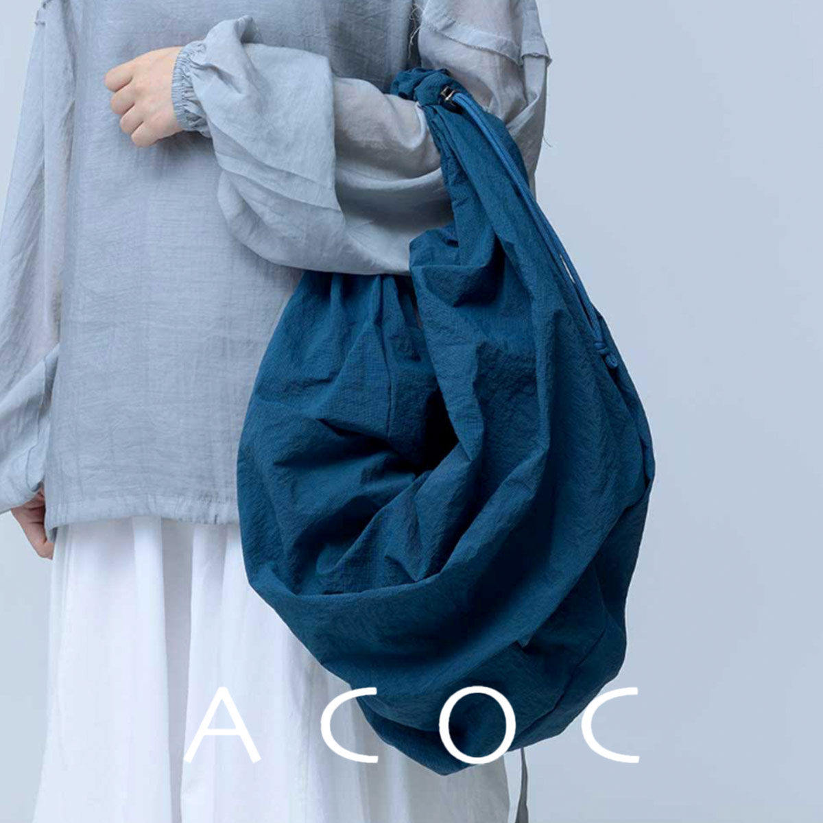 乐天商城 - ワンショルダー バッグ レディース ACOC アコック Mid Tangle Twist Bag ボディバッグ ショルダーバッグ アコック アコーク 2way グロッシー トレンド 新着商品
