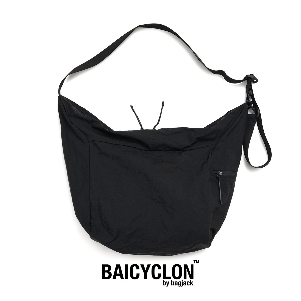 Rakuten - メッセンジャーバッグ ショルダーバッグ ユニセックス レディース メンズ BAICYCLON by bagjack バイシクロンバイバッグジャック バッグインバッグ NCL-07 BLACK1 AIR TIGHTNESS 100D NYLON CORDURA HEAVY WASHER 100Dナイロン ワッシャー加工 コーデュラ 撥水 軽量 新着商品