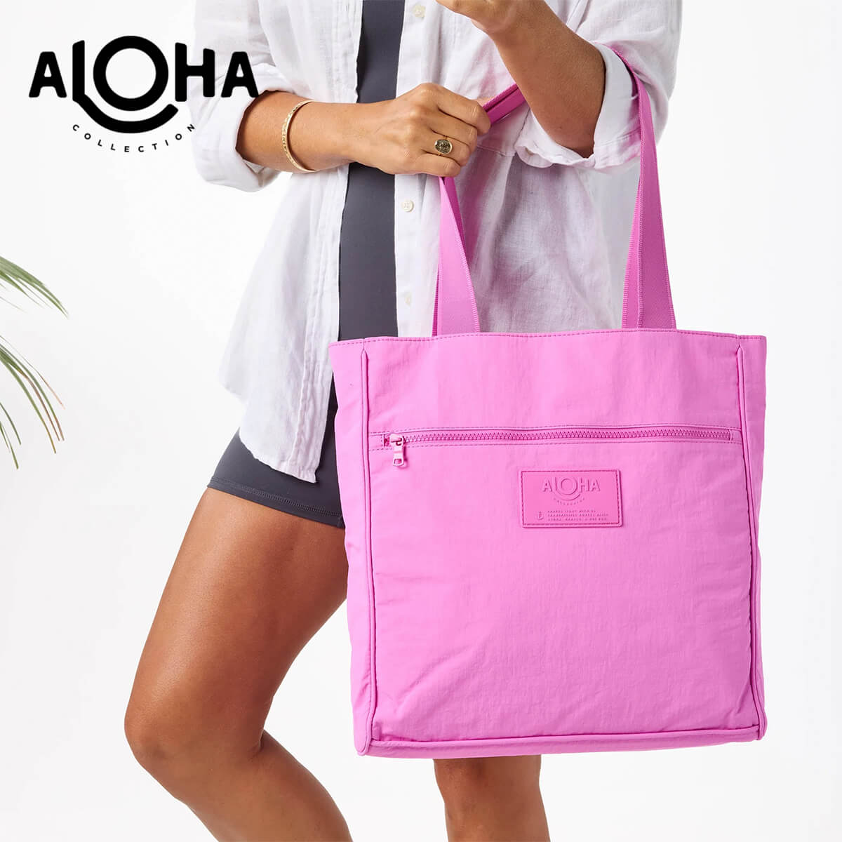 アロハコレクション トートバッグ バッグ 撥水 ショルダーバッグ Keep It Light Daily Tote ALOHA COLLECTION アウトドア ハワイ ユニセックス お買い物 レジャー 旅行 通勤 通学 ヨガ フィットネス エコ サステナブル 新着商品