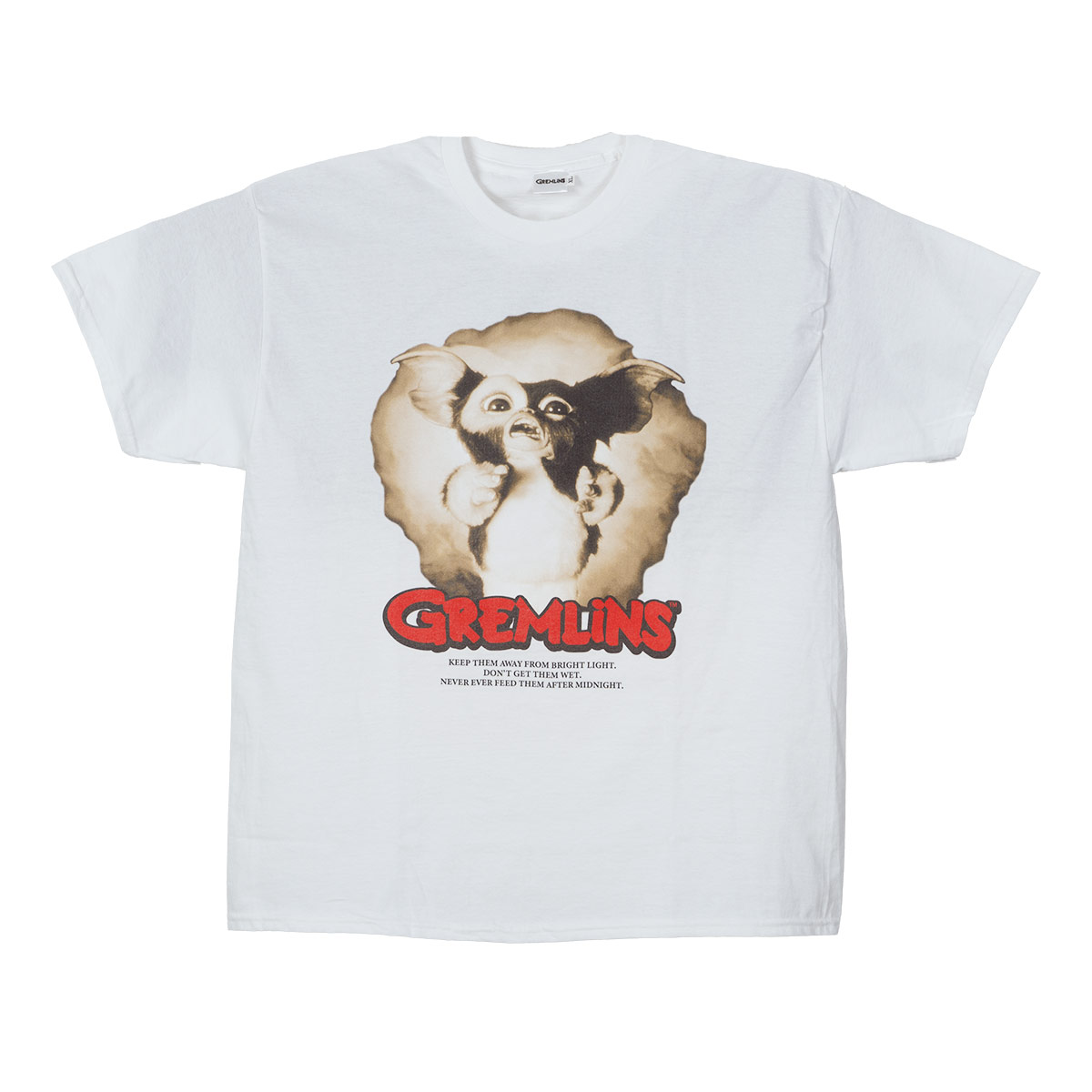 Rakuten - Tシャツ レディース メンズ ユニセックス GREMLINS グレムリン GIZMO ギズモ 映画 40周年 40th ヴィンテージ スティーブン スピルバーグ オフィシャル ストリート カジュアル Print T-shirt 男女兼用 新着商品