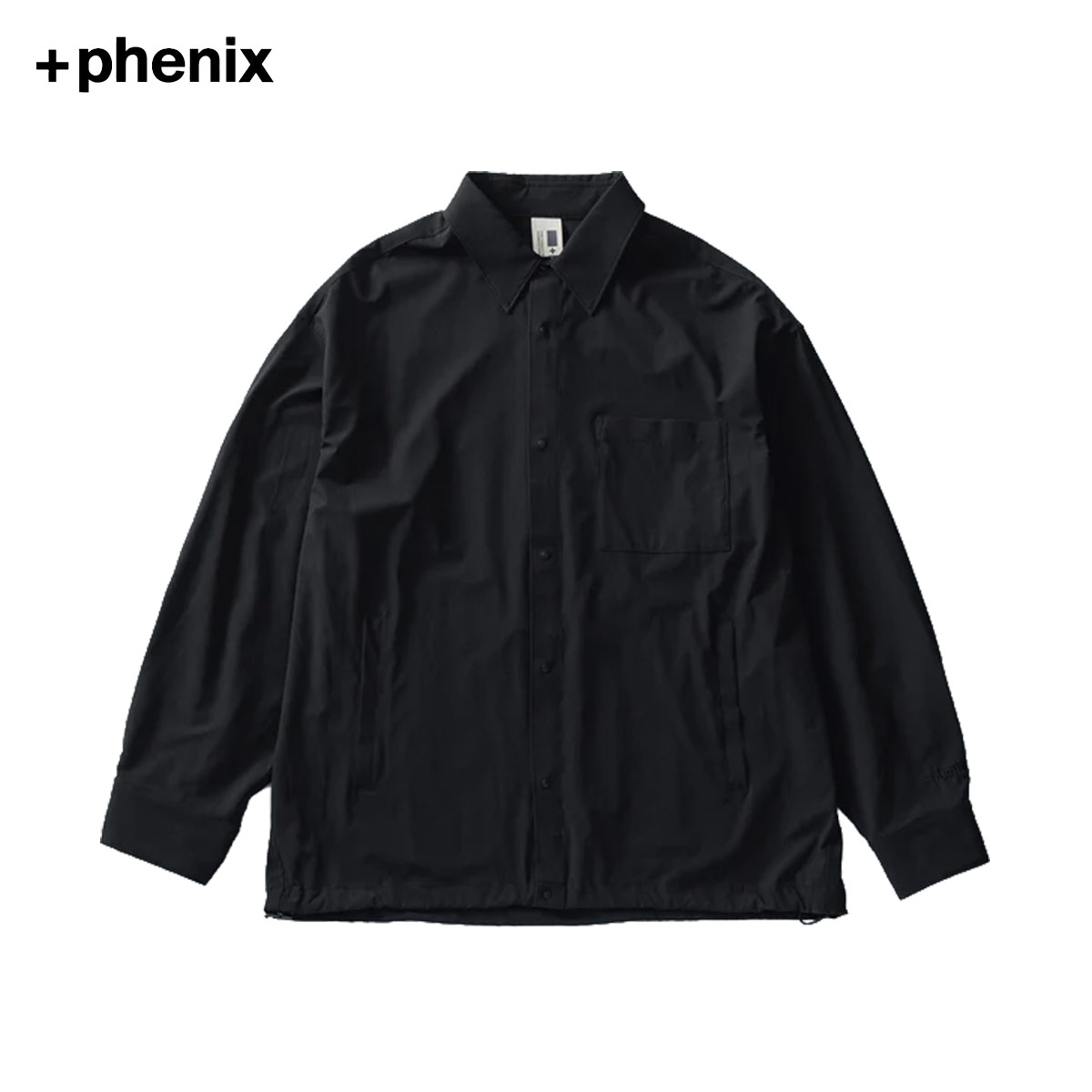 Rakuten - 【LINE登録⇒クーポン配布中】 シャツジャケット レディース メンズ ユニセックス +phenix プラスフェニックス AIRFLOW COACH SHIRT JACKET poh-26004f エアフロー コーチ シャツジャケット シャツ 防風 撥水 オーバーシルエット 男女兼用 新着商品