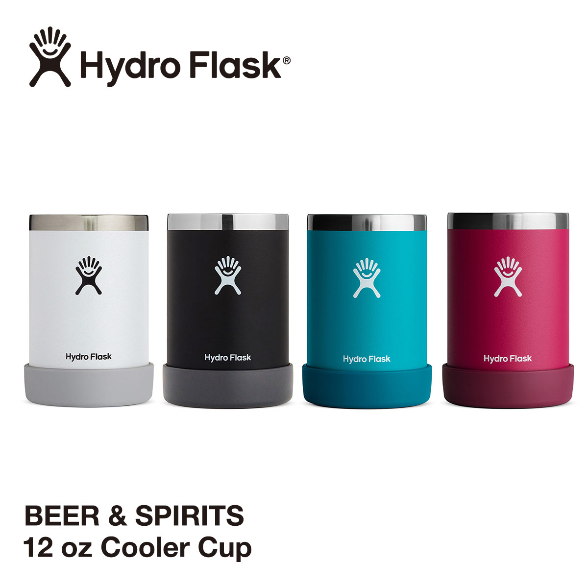 ハイドロフラスク Hydro Flask ハワイ BEER&SPIRITS 12oz Cooler Cup 魔法瓶 ビール キャンプ コップ マグカップ 保温 ボトル 断熱 354ml アウトドア