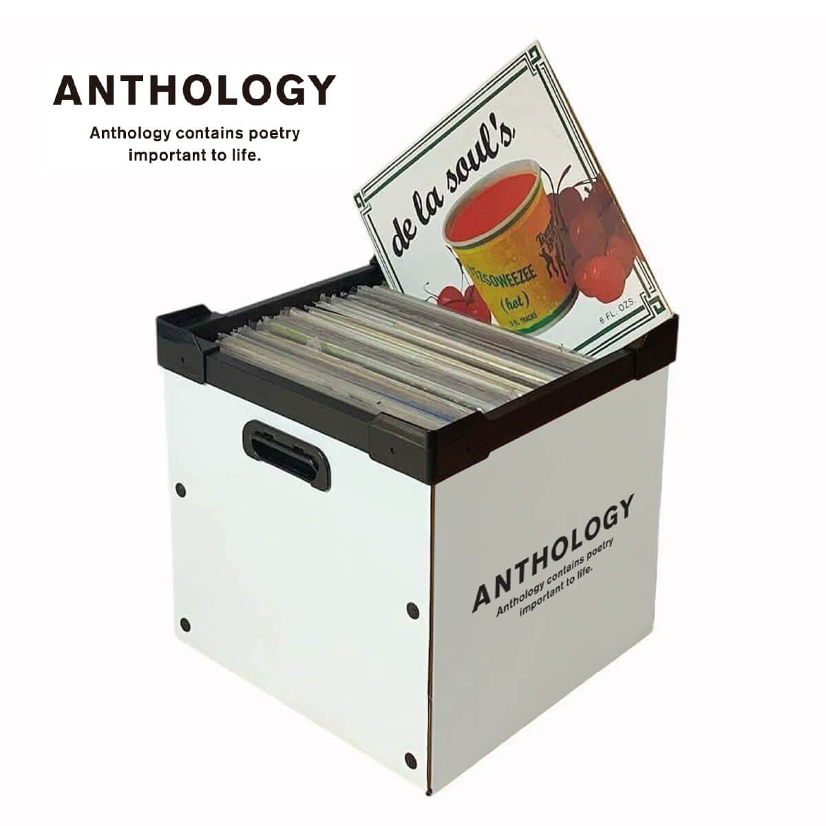 Rakuten - 【スーパーSALE限定30％OFF】 レコードボックス レディース メンズ ユニセックス ANTHOLOGY-25SS-30 アンソロジー 12inch Record Box 箱 収納 レコード ケース ボックス 保管 保護 インテリア 新着商品