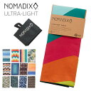 ▼NOMADIX Nomadix UltraLightTowel(ウルトラライトタオル) カリフォルニア州で生まれたノマディックスは、 様々なデザインと機能性、そして環境に優しいタオルブランドです。 サーフィンやキャンプをして毎日を過ごす中、環境汚染の問題について何かできる事はと 考えたブランド創業者3人が、再生可能なプラスチックで環境を守るプロダクト開発をスタート。 そこで生まれたのが、ペットボトルなどを再利用して作成された リサイクルポリエステル繊維でできた高機能でサステナブルなタオル。 一般的なタオルと比べて約4倍もの吸水性と速乾性を兼ね備え、 使った後もサッと乾き、臭いの原因となるバクテリアの繁殖さえも防ぎます。 その他、プロダクトによってシーンに役立つ万能な機能が盛り沢山。 ●ヨガに ●お家時間のフィットネスに ●ビーチタオルとして ●野外フェスに 様々なシチュエーションで大活躍します！ ■Size 76x137cm ■重さ： 113g ■素材：リサイクルポリエステル繊維 当店はNOMADIX正規品販売店になります。