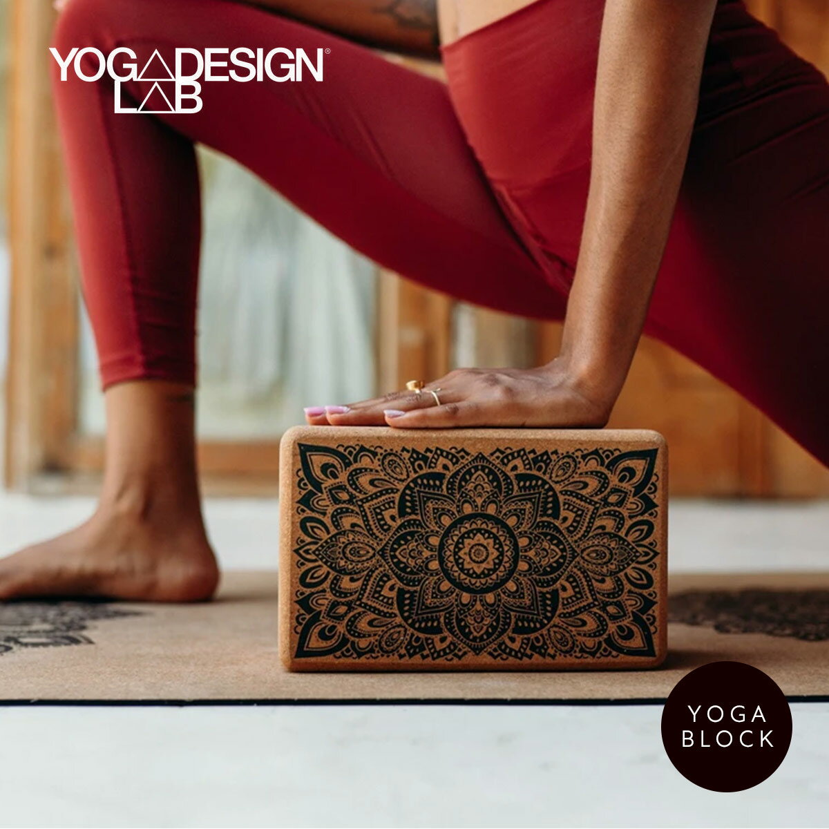 ヨガ コルクブロック ヨガマット ラグ YogaDesignLab ヨガデザインラボ ホットヨガ ピラティス フィットネス 瞑想 携帯 サステナブル アウトドア おうち時間 正規販売店