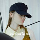 【LINE登録⇒クーポン配布中】 キャップ 帽子 レディース オーサムニーズ BOAT CAP ユニセックス ボートキャップ ヘッドウェア ハット 小物 BLA...