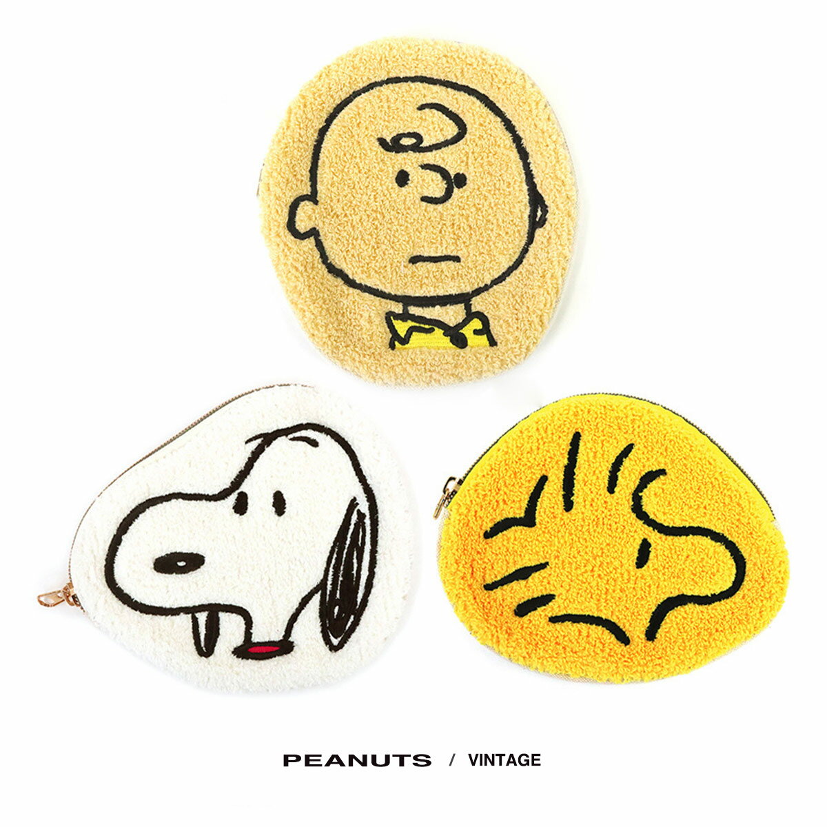 【SALE⇒30%OFF】サガラポーチ バッグ レディース 化粧ポーチ コスメポーチ ダイカット アコモデ PEANUTS スヌーピー チャーリーブラウン ウッドストック 小物入れ 天然素材 かわいい キャラクター