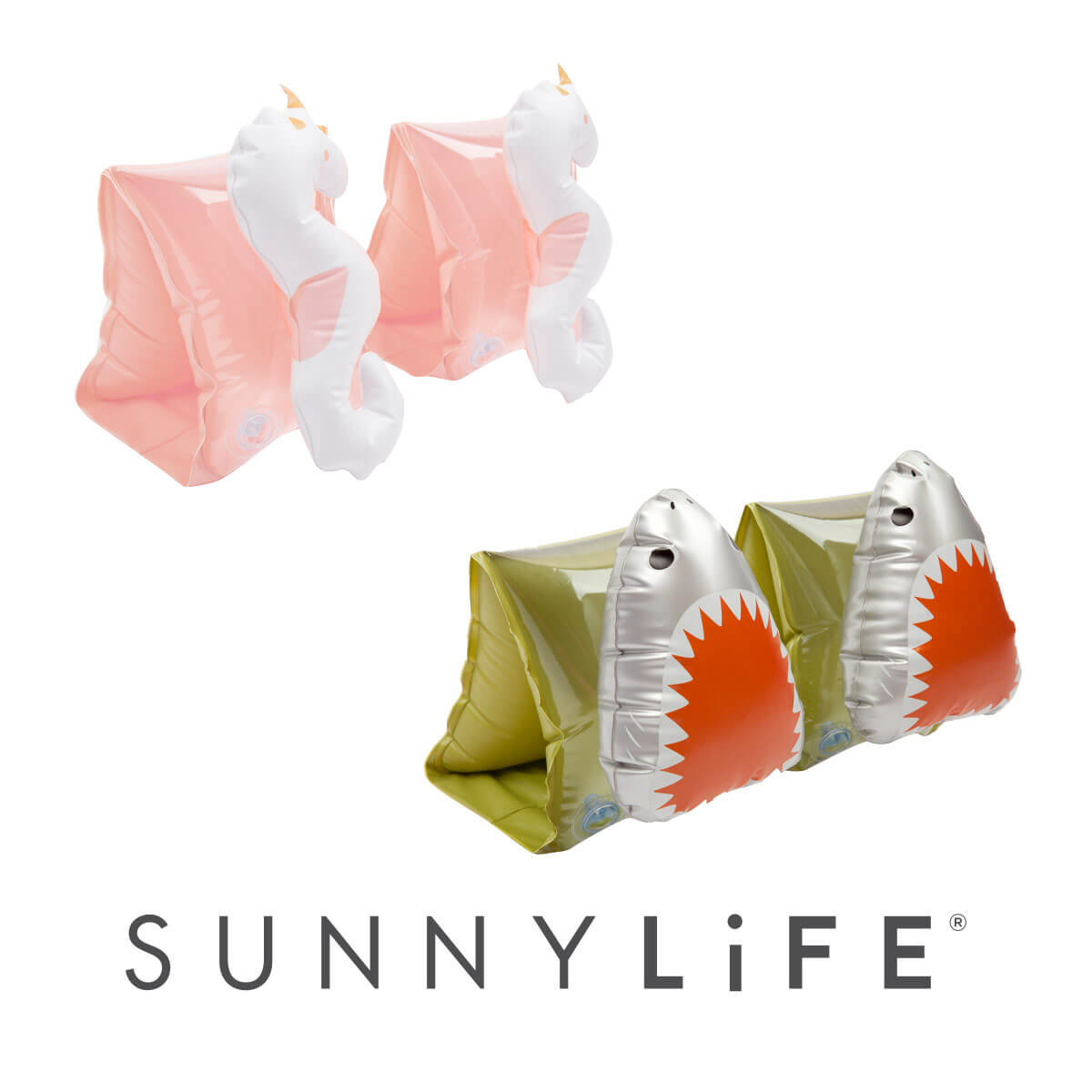 【クーポン対象】キッズ 子供用 フロートバンド アームリング 腕浮き輪 プール 服 海外品 マリンスポーツ サニーライフ ビーチ 海水浴 持ち運び アウトドア インスタ映えのサムネイル