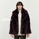 Jakke Rita Faux Fur