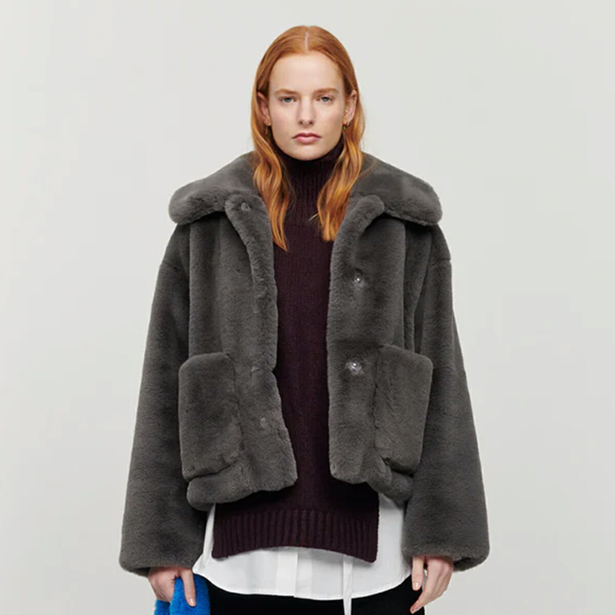 楽天市場】ジャッキー（カラーグレー）（コート・ジャケット  