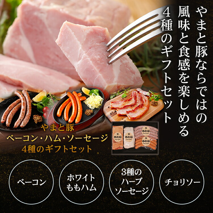 選りすぐりセット 匠 ギフト 805 | [冷蔵] 送料無料 ハム お中元 早割 御中元 食品 食べ物 プレゼント おつまみ 肉 グルメ お祝い お取り寄せグルメ 高級 ロースハム ロースハム 原木 ベーコン ウインナー ブロックソーセージ 詰め合わせ お返し 内祝 後払 可能 frieden-10000580 豚肉専門店 やまと豚のフリーデン サンプル画像2