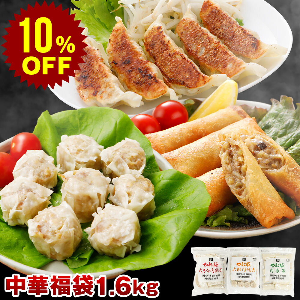 【スーパーセール 10%OFF】やまと豚 中華福袋 1.6kg NS-CJ | 送料無料 お歳暮 ギ ...