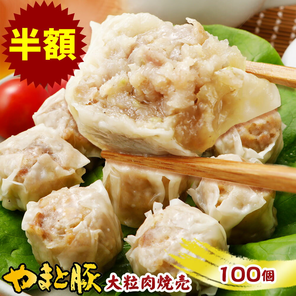 ＼クーポン利用で20％OFF／【肉汁溢れる】ジャンボ焼売 120個入(10個入×12袋) 冷凍 冷凍焼売 シューマイ グルメ 食品 惣菜 点心 中華料理 弁当 おかず おつまみ 送料無料 冷凍便