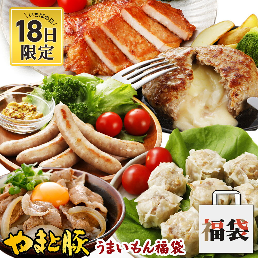 【期間限定】やまと豚 うまいもん福袋 NS-DR | 送料無料 食品 肉 グルメ福袋 お年賀 ギフト 食べ物 おつまみ 内祝い お返し お取り寄せグルメ 冷凍食品 豚肉 コンビニ 後払い 可能 商品 食品 お肉 冷凍 おかず グルメ 惣菜 美味しいもの 取り寄せ 詰め合わせ お誕生日
