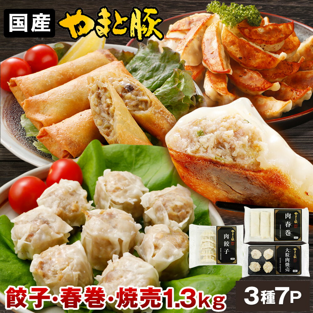 やまと豚餃子・春巻8点セット NS-G | 送料無料 バレンタイン チョコ以外 ギフト 冷凍餃子 餃子 中華 食品 冷凍食品 食べ比べ 惣菜 おかず 惣菜セット おつまみセット お取り寄せグルメ 詰め合わせ グルメ 肉 内祝い プレゼント お返し 美味しい もの お返し 出産 結婚 食べ物