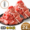 国産 やまと豚 切り落とし肉 メガ盛り 2.4Kg NS-DX ss | 豚肉 小分け 豚こま 豚小間 豚コマ 小間切れ 訳あり 赤身 国産豚 冷凍 安心 安全...