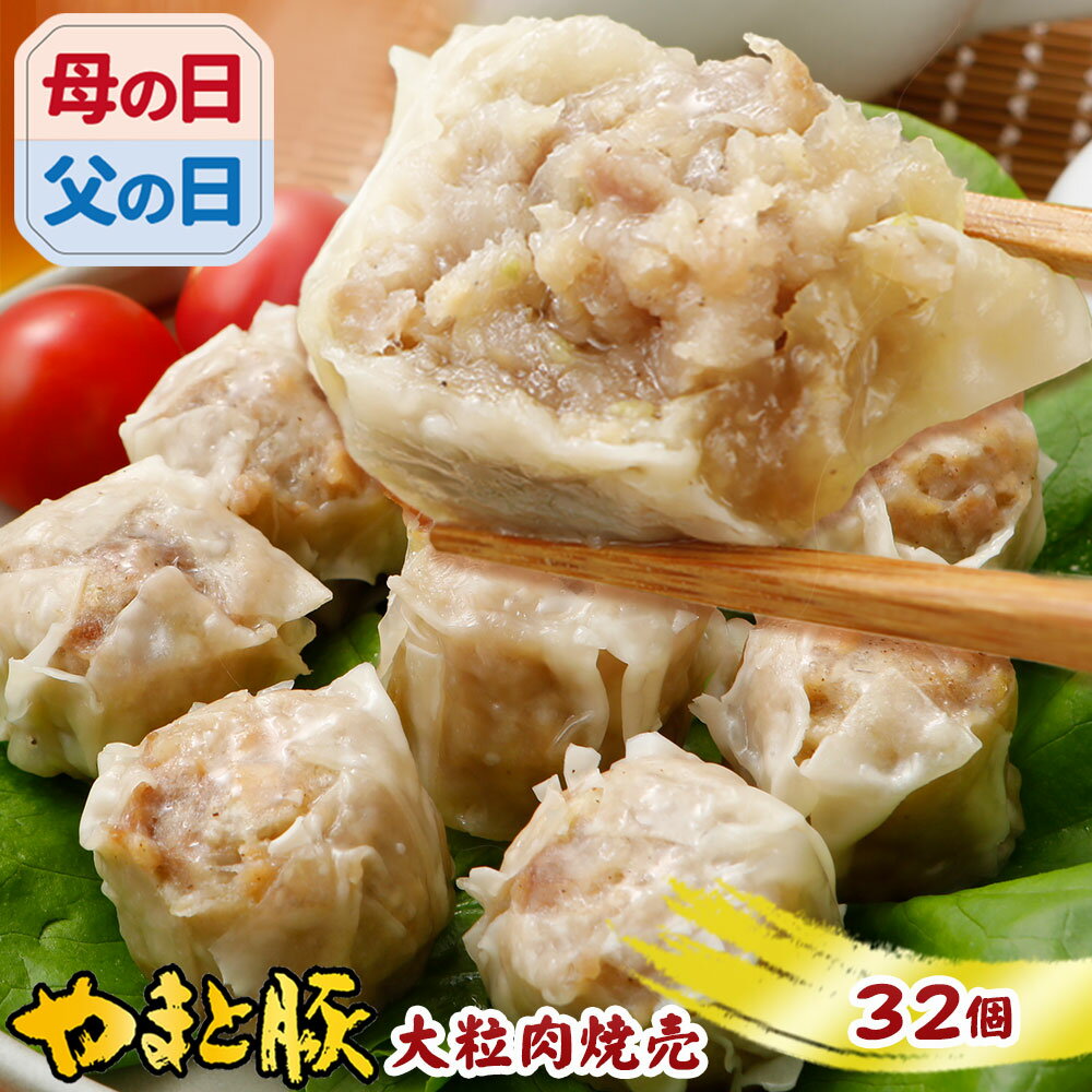 【最大800円OFFクーポン】やまと豚大粒肉焼売240g*4袋セット(32個入り) NS-AL ss ...