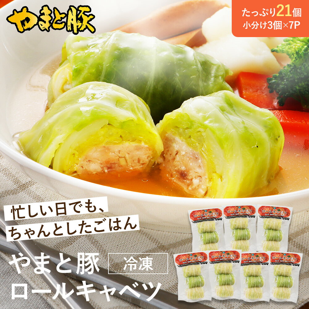 国産 ロールキャベツ 21個 NS-AU | 送料無料 冷凍 敬老の日 ギフト 肉 食品 食べ物 夏ギフト 残暑お見舞い おつまみ グルメ 惣菜 お取り寄せ 美味しい もの お返し 出産 出産内祝い お惣菜 お取り寄せ 洋食 無添加 おでんの具 後払い 可能 商品 frieden-10000475 豚肉専門店 やまと豚のフリーデン サンプル画像2